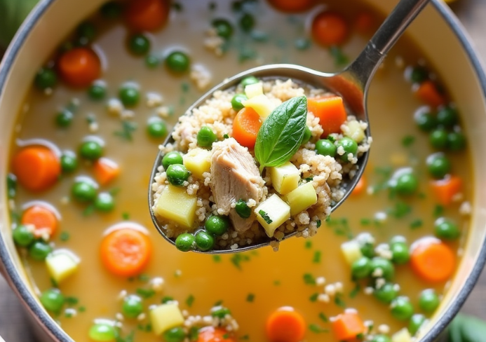 Lemon Chicken Soup