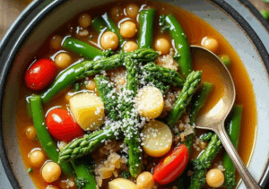 Spring Minestrone Soup