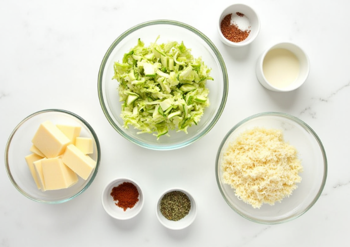 Zucchini Cheese Crisps