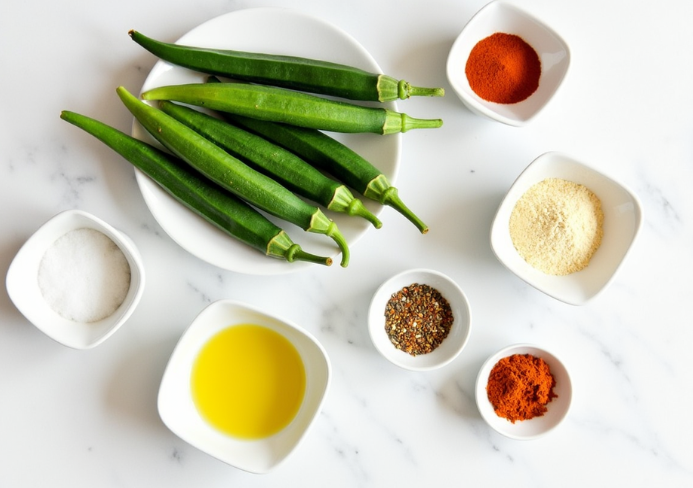 Baked Okra