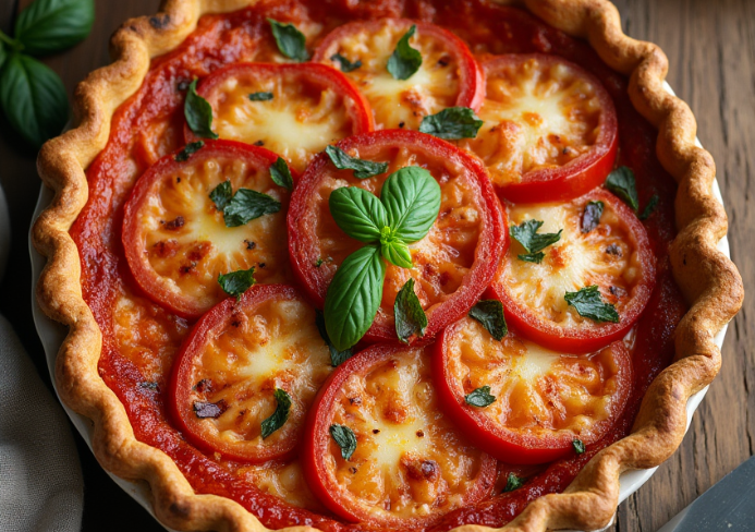Easy Tomato Pie