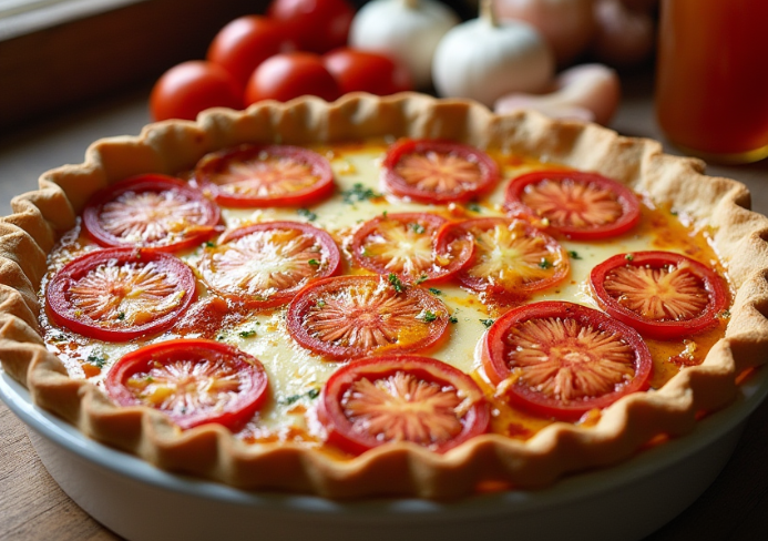 tomato pie galette