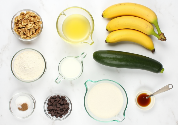 banana zucchini bread