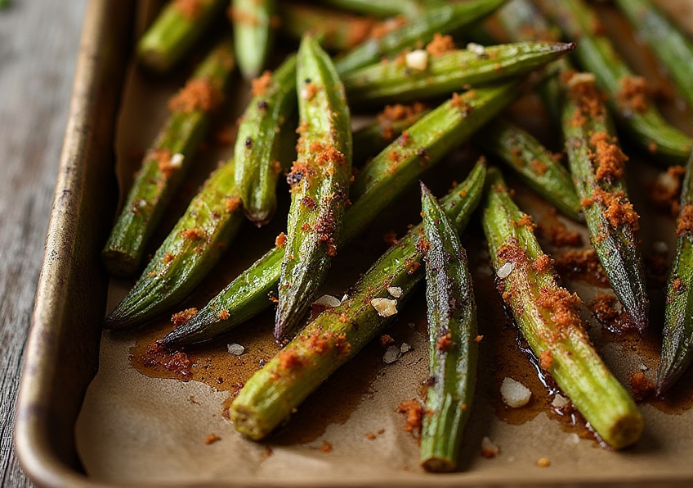 Roasted Okra