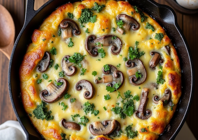 Mushroom Frittata