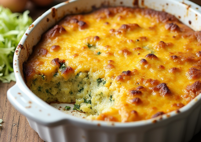Cheesy Zucchini Casserole