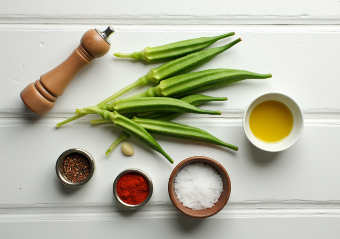 Roasted Okra