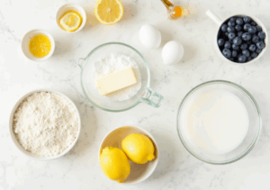 Lemon Blueberry Cupcakes