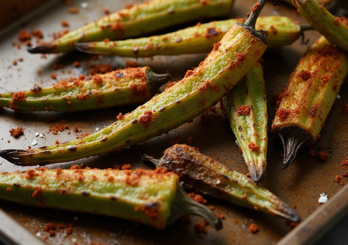 Roasted Okra