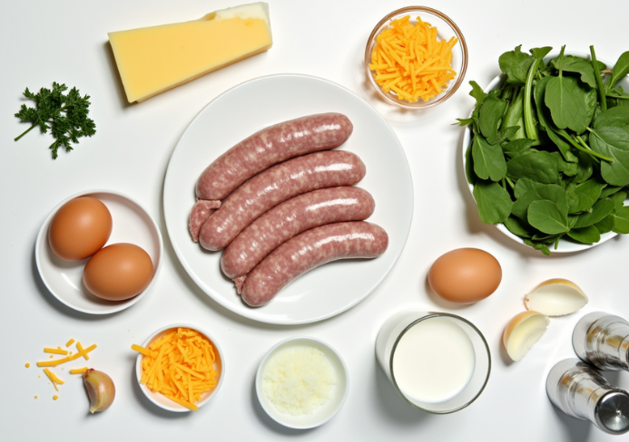 Sausage Spinach Frittata