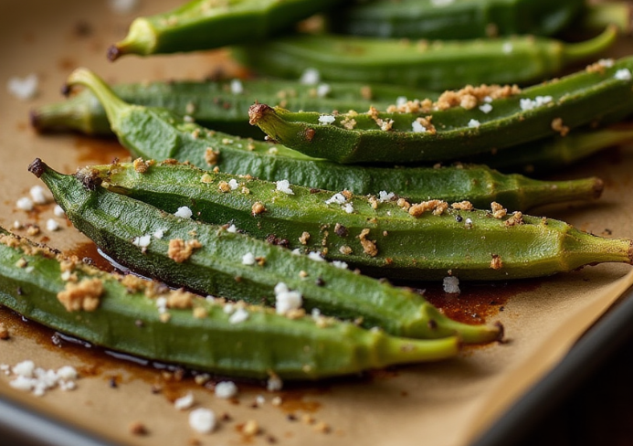 Roasted Okra