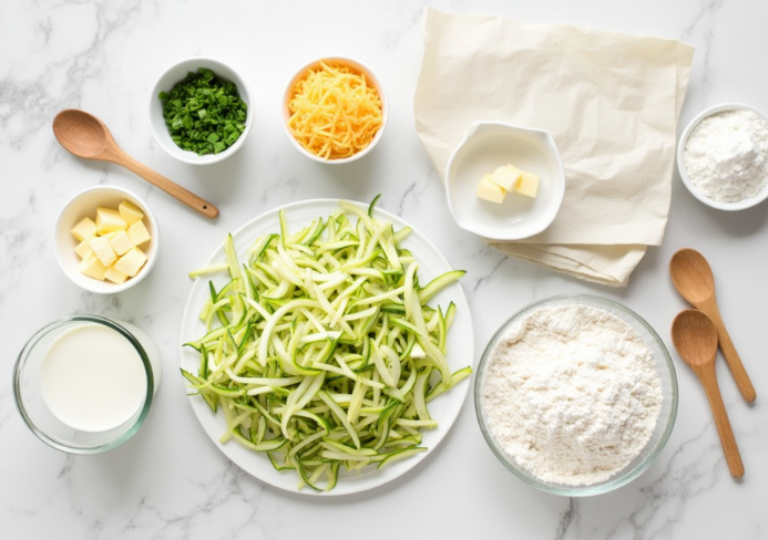 Zucchini Cheddar Biscuits