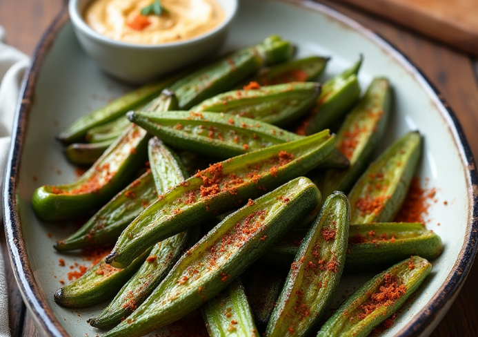 Roasted Okra
