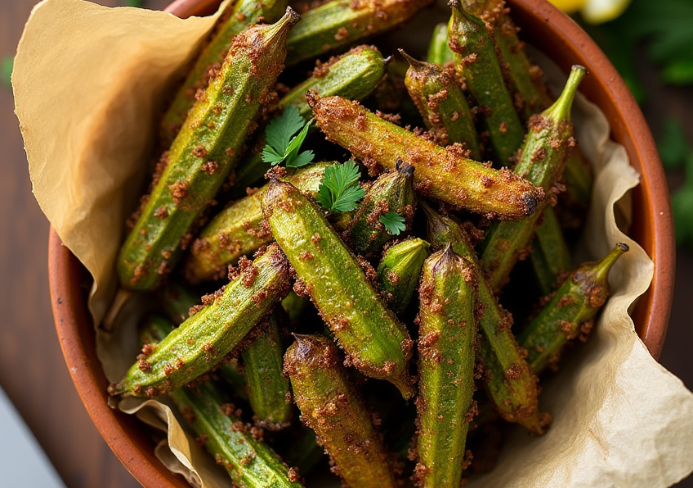 Roasted Okra