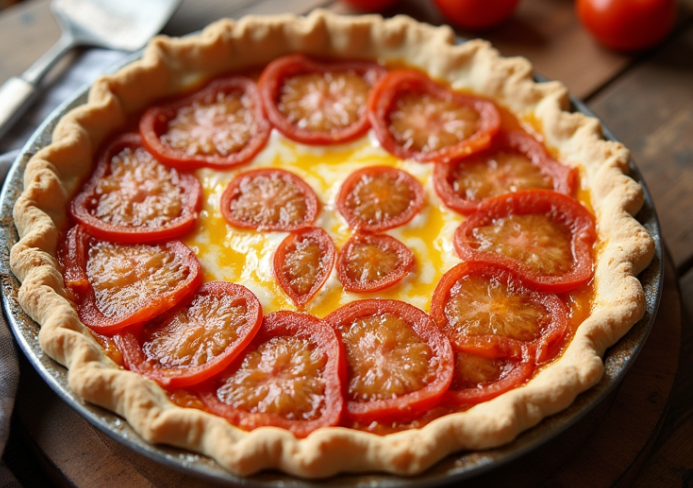 Paula Deen Tomato Pie