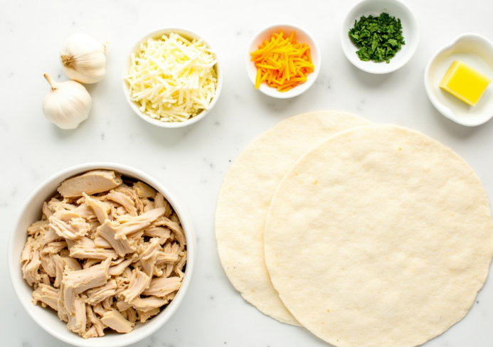 Garlic Chicken Wraps