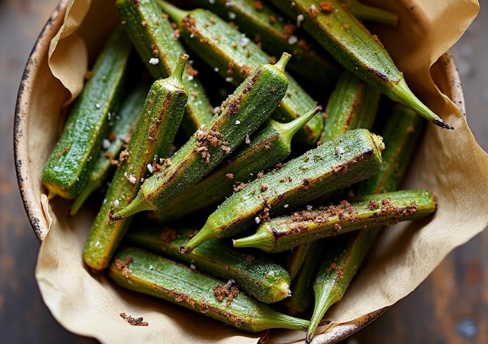 Roasted Okra