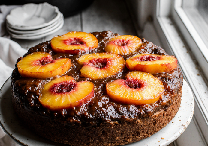 Peach Upside Down Cake