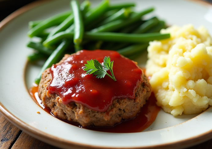 sheet pan mini meatloaf