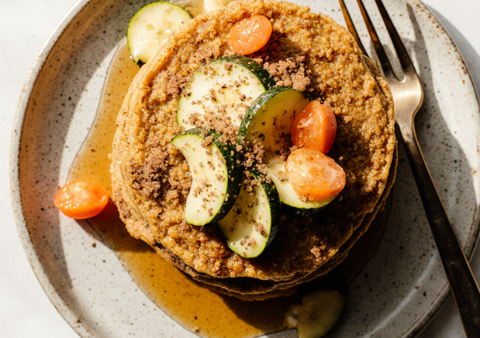zucchini carrot pancakes