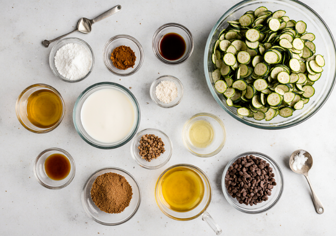 zucchini chocolate chip muffins