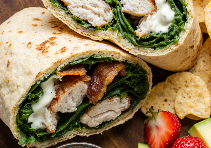 chicken bacon ranch wrap