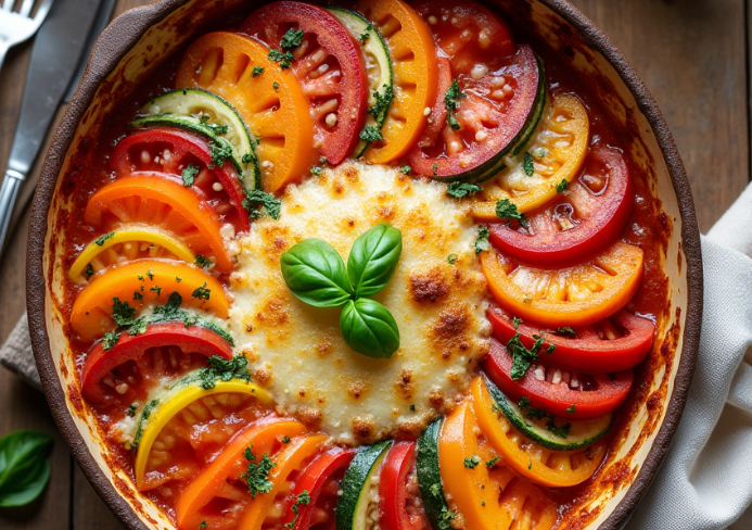 tomato vegetable casserole