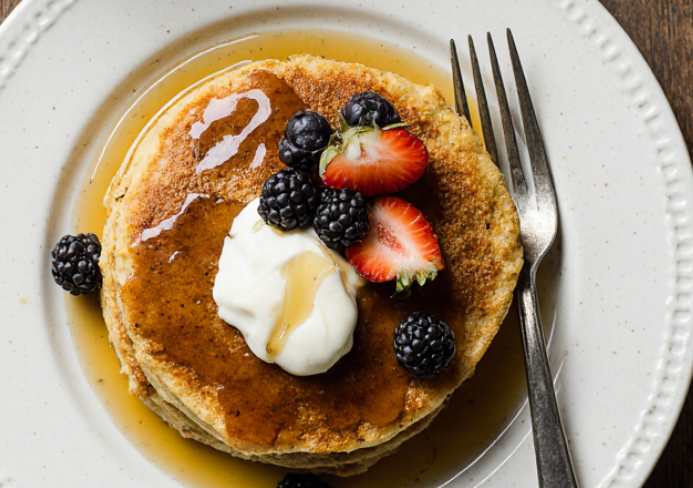 Zucchini Breakfast Pancakes