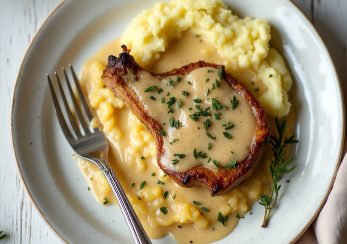 slow cooker pork chops