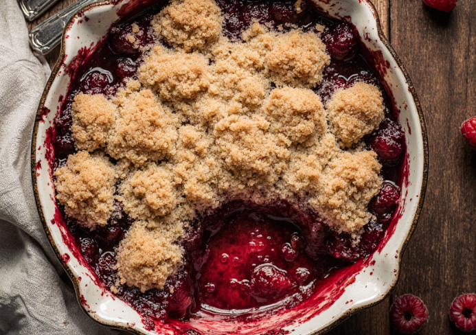 raspberry crumble