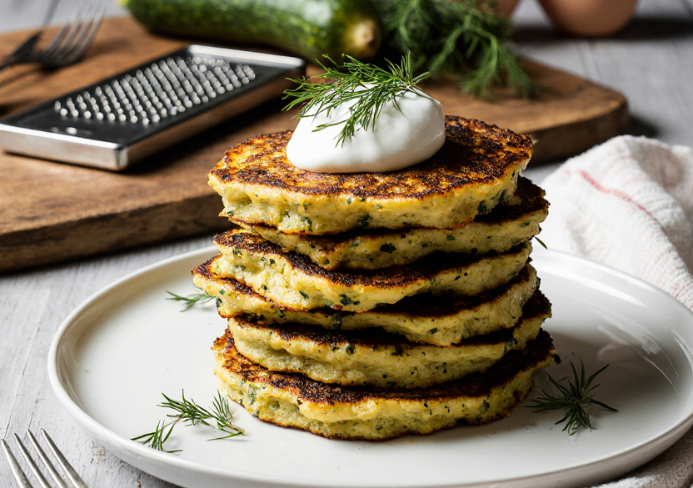 The Barefoot Contessa's Zucchini Pancakes