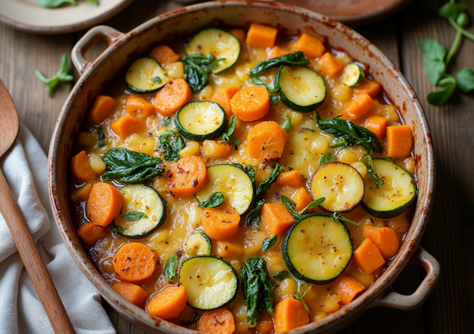 creamy vegetable casserole