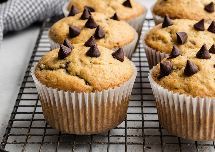 zucchini chocolate chip muffins