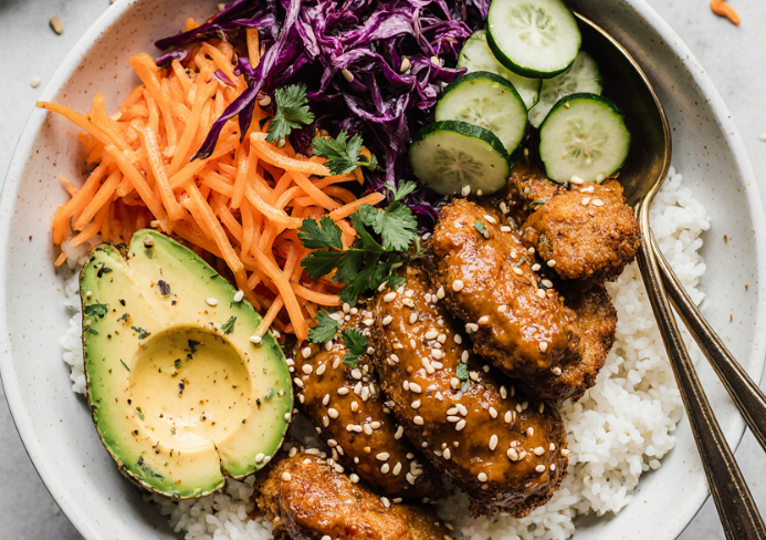 bang bang chicken bowl