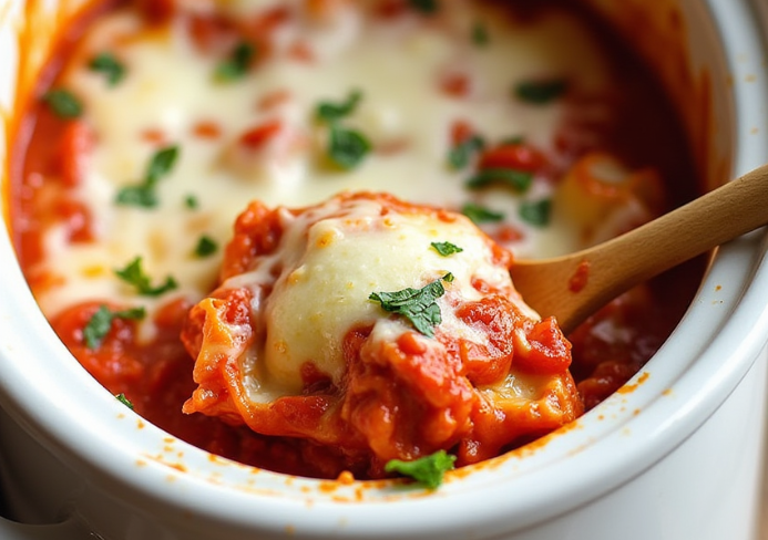 crockpot ravioli lasagna