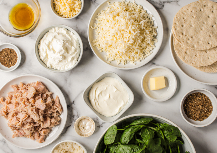garlic chicken wraps
