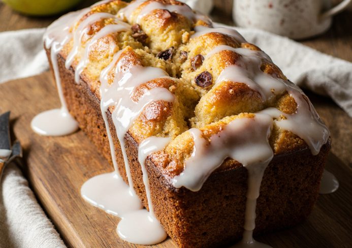 Easy Amish Apple Fritter Bread