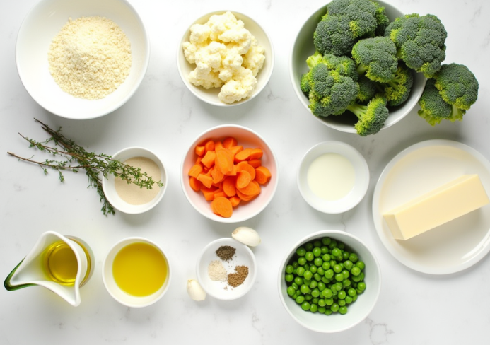 broccoli and vegetable bake