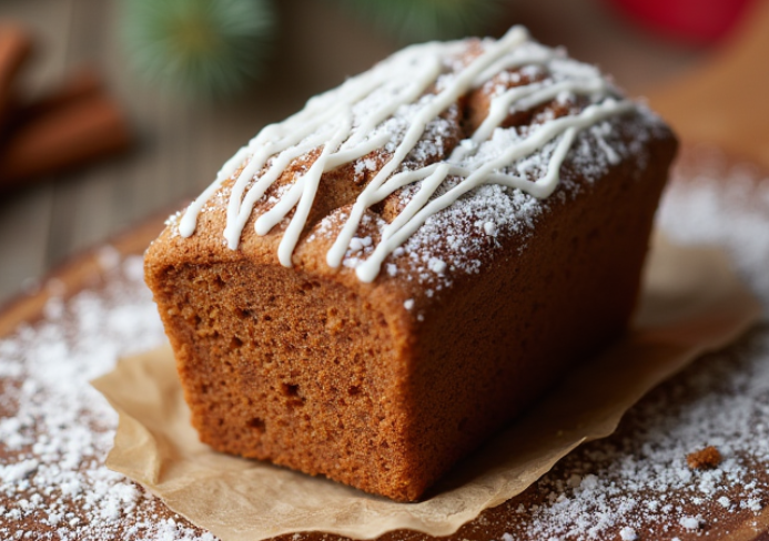 mini gingerbread loaf
