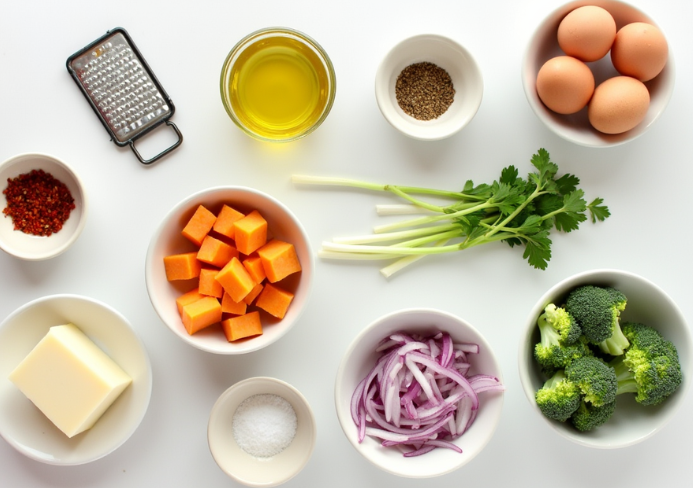 vegetable and egg casserole