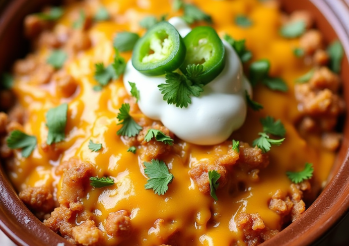 taco crock pot hashbrown casserole