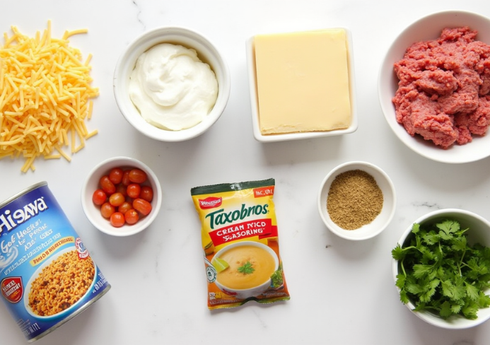 taco crock pot hashbrown casserole