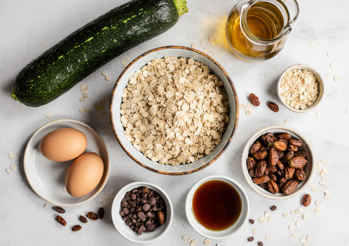 zucchini oatmeal muffins