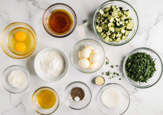 zucchini pancakes