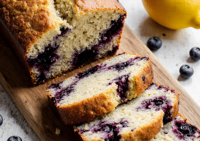blueberry lemon zucchini bread