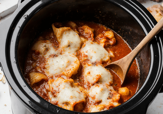 crockpot ravioli lasagna