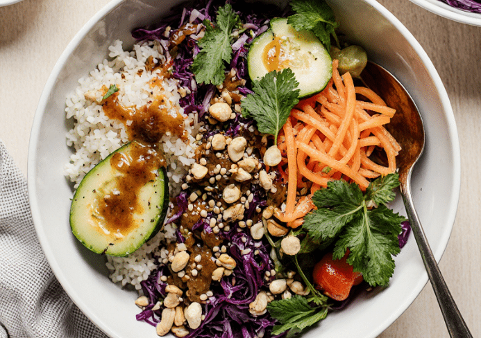 spring roll salad