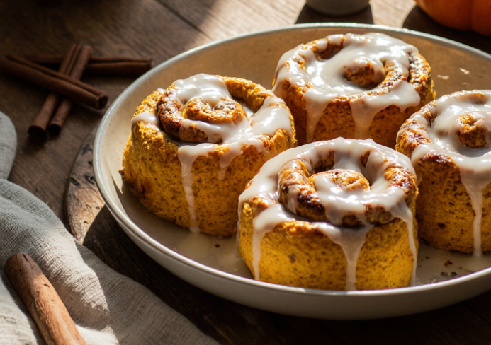 pumpkin cinnamon rolls