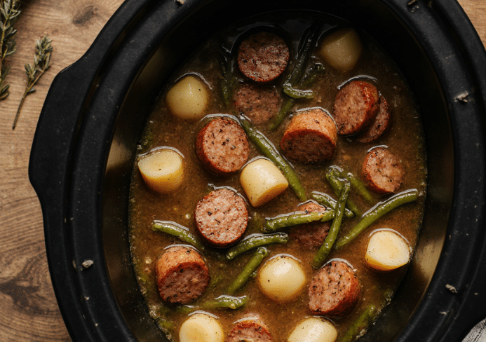 crockpot kielbasa