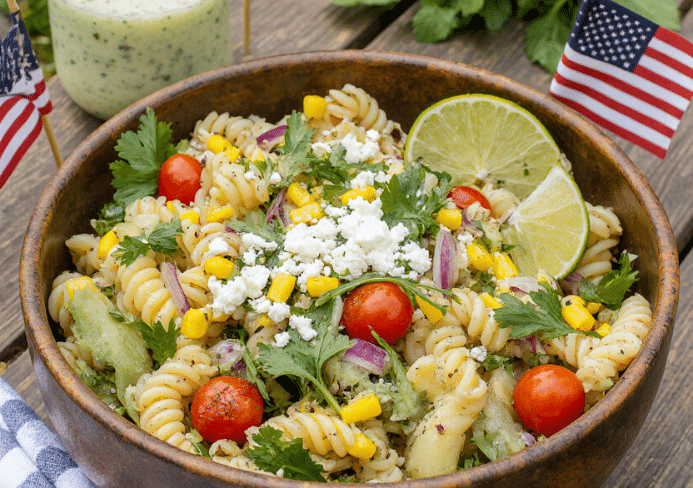 cilantro lime pasta salad